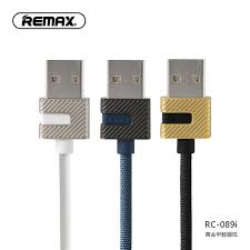 Cable USB Lightning RC-089I Metal Remax - Negro