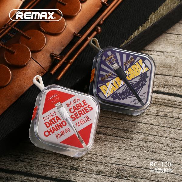 Cable USB Lightning RC-120I Chaino Remax - Negro