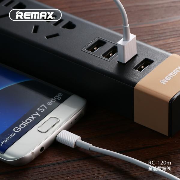 Cable USB Micro B RC-120M Chaino Remax - Blanco