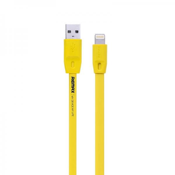 Cable USB Lightning RC-001I Full Speed Remax - Amarillo