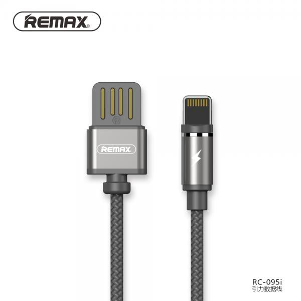 Cable USB Lightning RC-095I Gravity Series Remax - Negro
