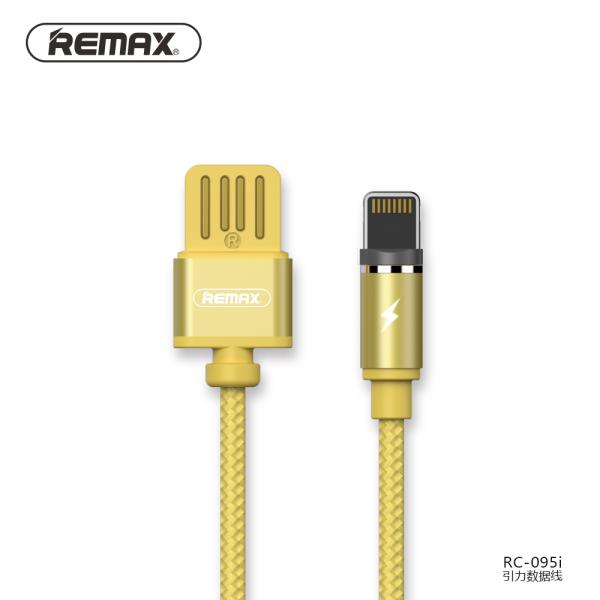 Cable USB Lightning RC-095I Gravity Series Remax - Negro