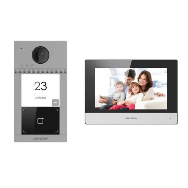 Hikvision Video Portero Control Acceso IP DS-KIS604-P Seguridad Hogar