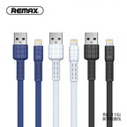 Cable USB Lightning RC-116I Armor Remax - Blanco