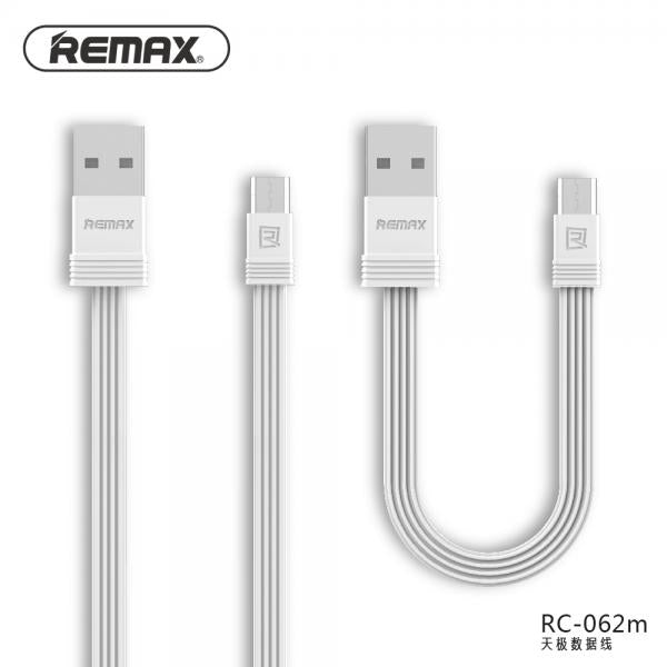 Cable USB Micro B RC-062M Tengy Series - Blanco