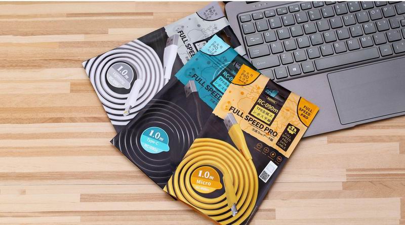 Cable USB Micro B RC-090M Full Speed PRO Remax - Dorado