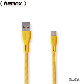 Cable USB Micro B RC-090M Full Speed PRO Remax - Dorado