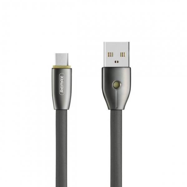 Cable USB Micro B RC-043M Kinght Remax - Plateado