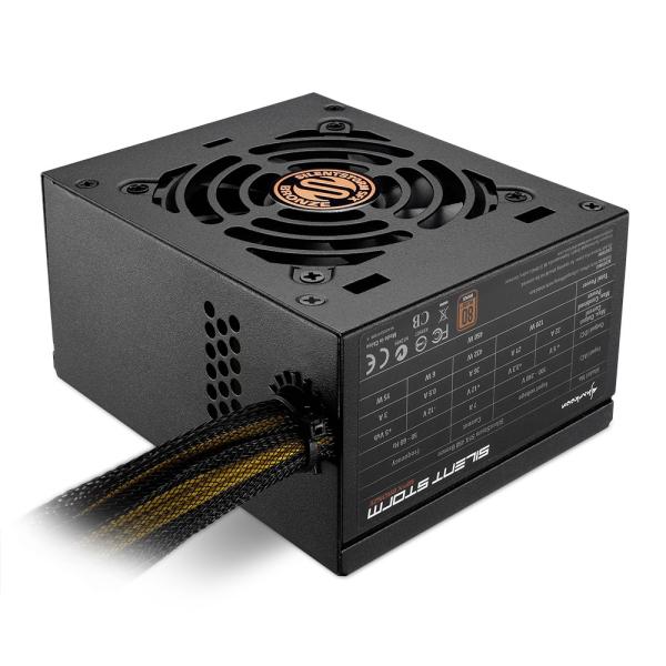 Sharkoon Fuente Poder Silent Storm Sfx Bronze 450W Negro Imagen principal del producto