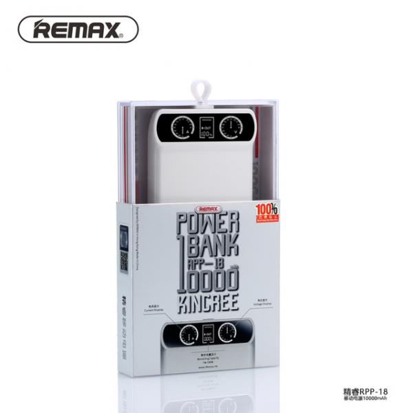 Bateria de Emergencia RPP-18 10.000mah Serie Kincree Remax - Blanca