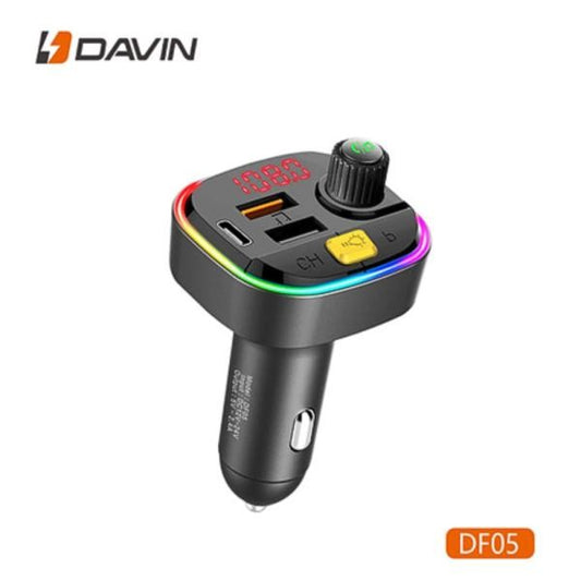 TRANSMISOR BLUETOOTH MODELO DF05 DAVIN NEGRO