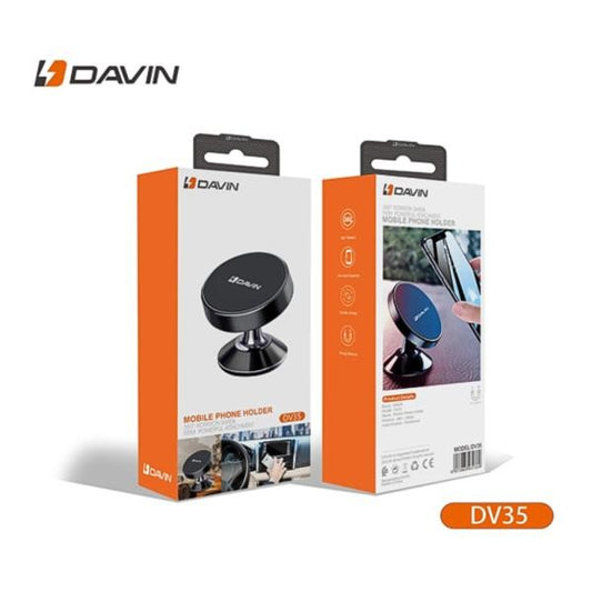 HOLDER DE CARRO MAGNETICO  MODELO DV35 DAVIN  NEGRO