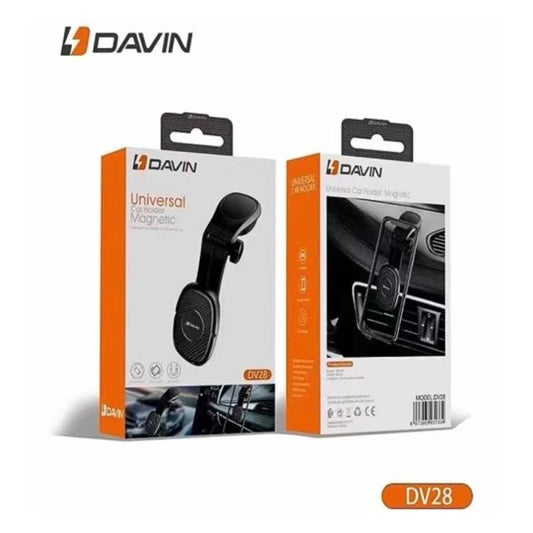 HOLDER DE CARRO MAGNETICO MODELO DV28  DAVIN  NEGRO