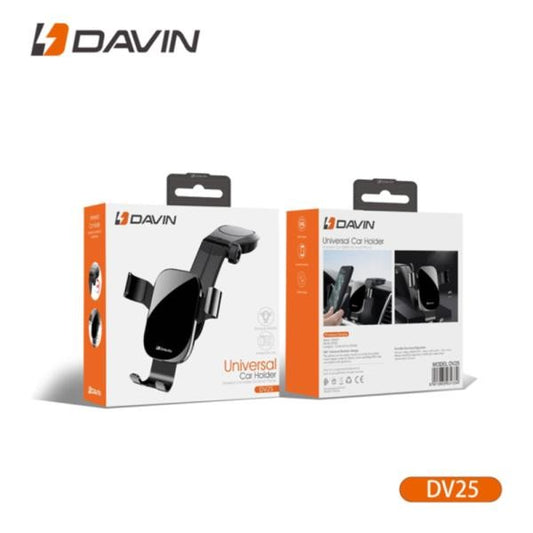 HOLDER DE CARRO  MODELO DV25 DAVIN  NEGRO