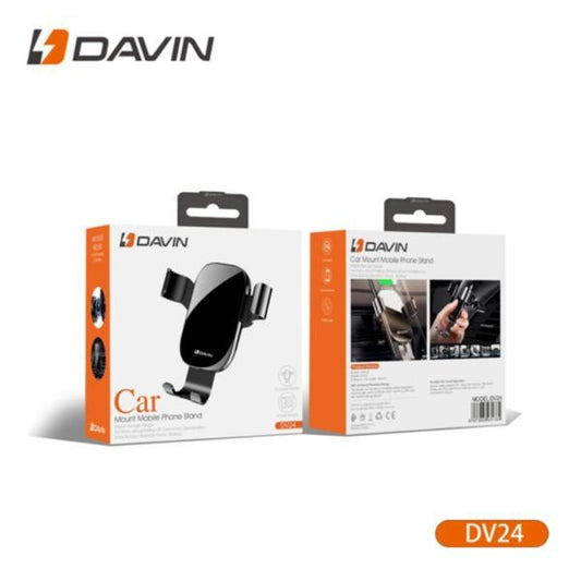 HOLDER PARA CARRO  MODELO DV24 DAVIN  NEGRO