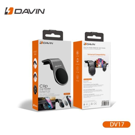 HOLDER PARA CARRO  MODELO DV17 DAVIN  NEGRO
