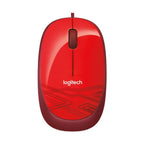 Mouse Logitech M105 Alambrico 910-002959 - Rojo