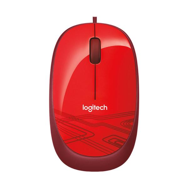Mouse Logitech M105 Alambrico 910-002959 - Rojo