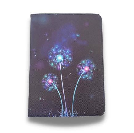 Estuche Agenda Tablet Giratorio Universal Diseño 10" - Diente Leon
