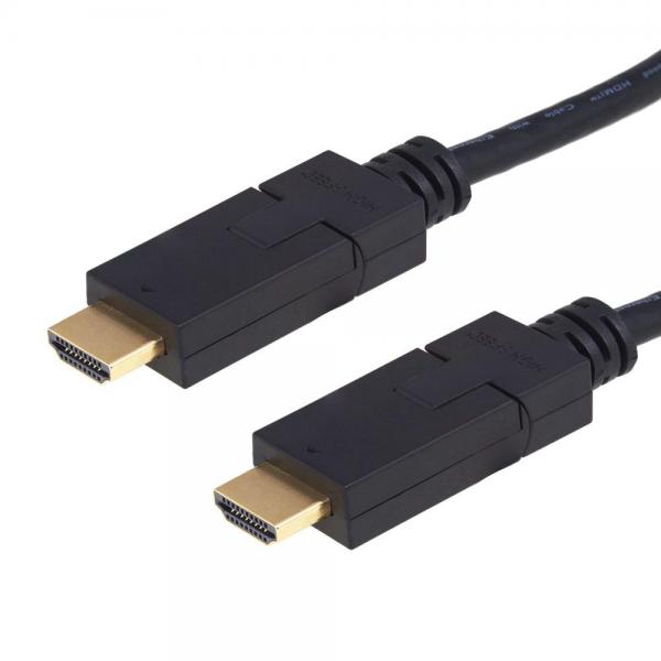 Argom cable HDMI swivel 6FT 1.8m ARG-CB-1910