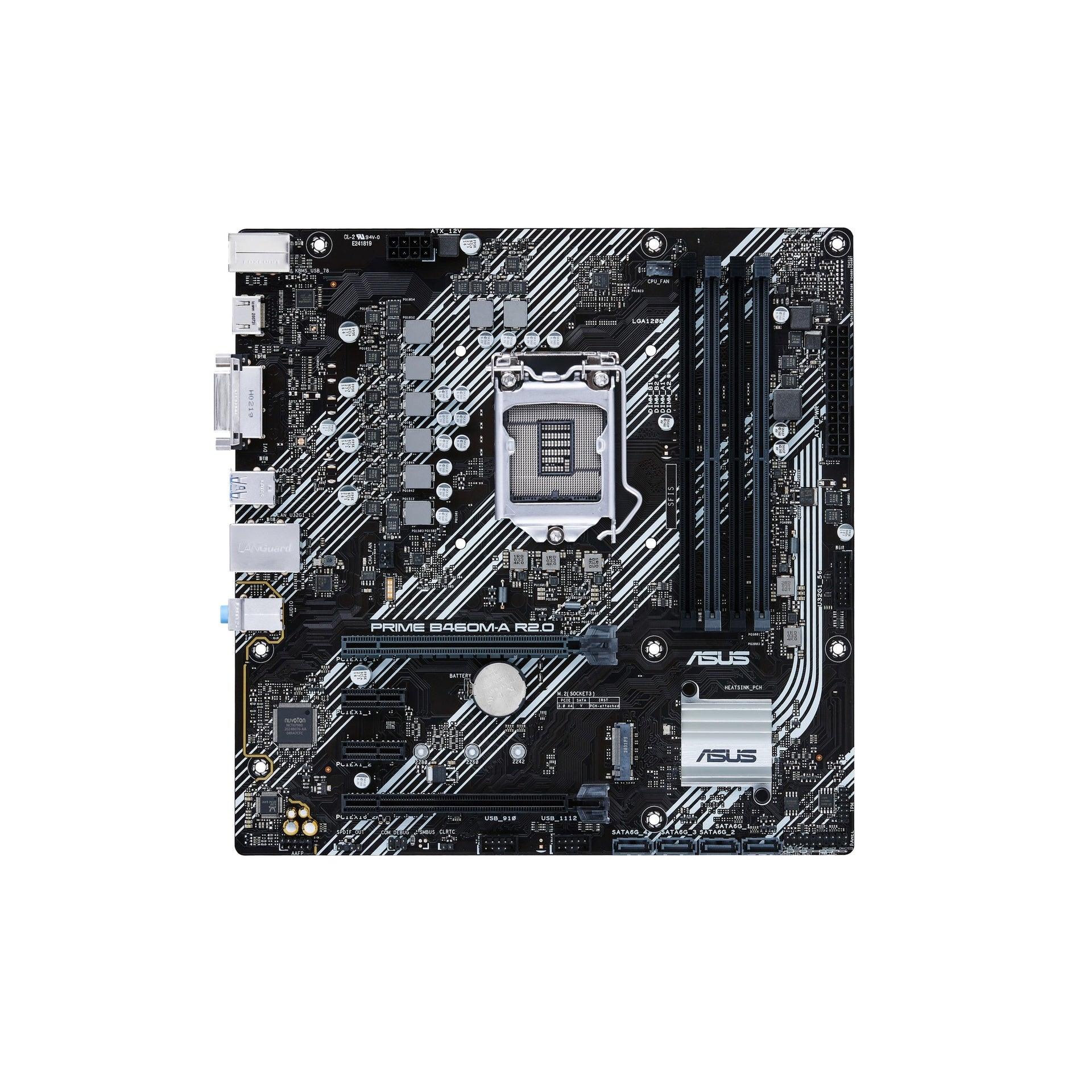 ASUS tarjeta madre micro-atx LGA1200 prime B460M-A r2.0