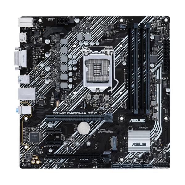 Tarjeta Madre Asus Prime B460M-A R2.0 LGA1200 MICRO-ATX DDR4 - Negro