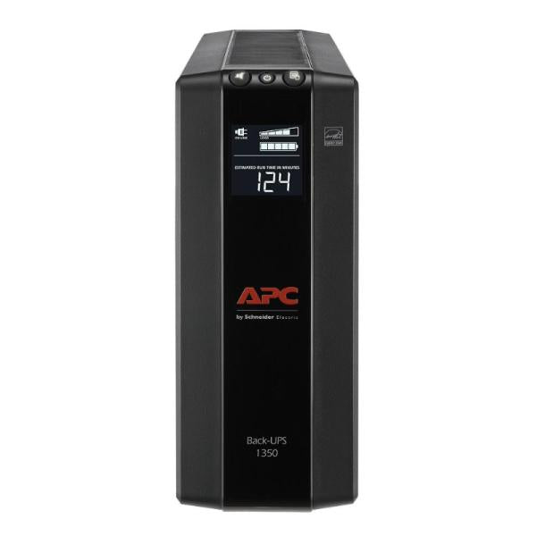UPS Apc BX1350M-LM60 1350VA 810W UPS Linea Interactiva 120VAC Avr 10 Tomas LCD - Negro