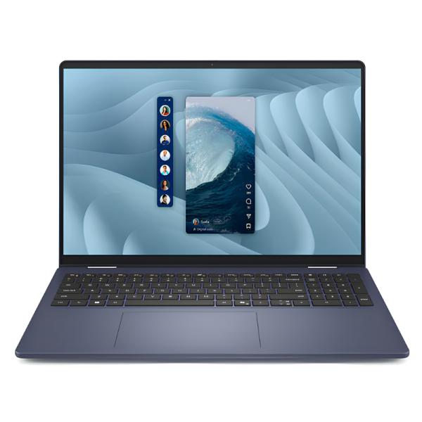 Laptop Dell Plus 16" Core 9-288V 2024 32GB 1TB 2 en 1 Touch Win Copilot Ingles LDB06250-9182BLU-PUS - Azul