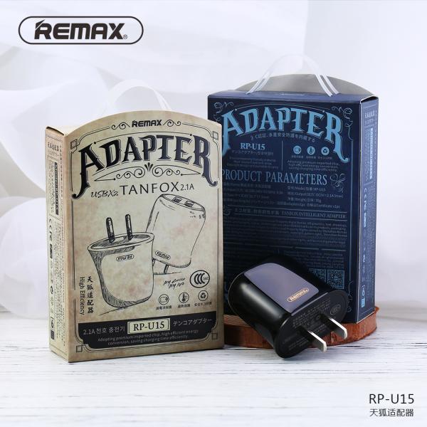Cargador Cubo Casa RP-U15 Tanfox Remax - Negro