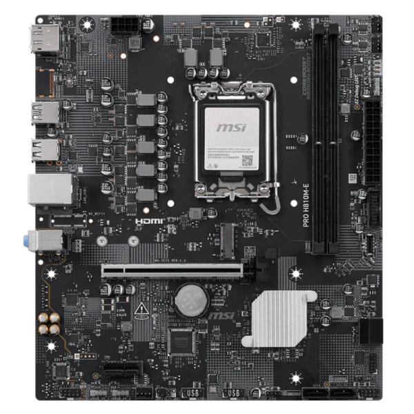 MSI tarjeta madre micro-atx DDR5 PRO H810M-E Imagen principal del producto
