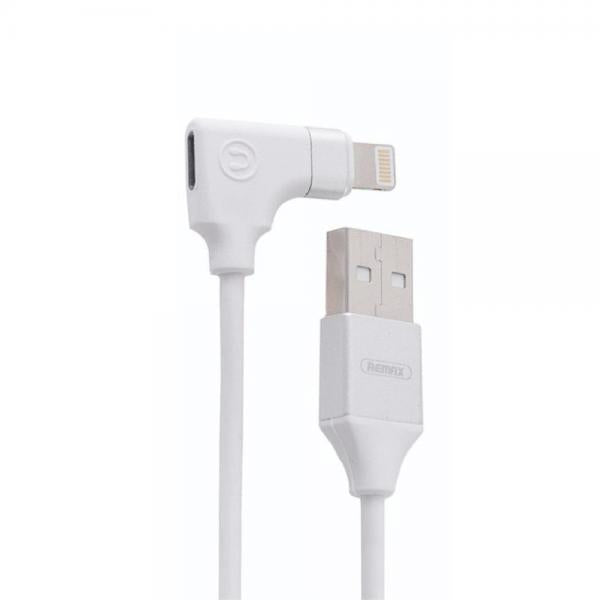 Cable USB Lightning RL-LA01 2 USB 1M Remax - Blanco