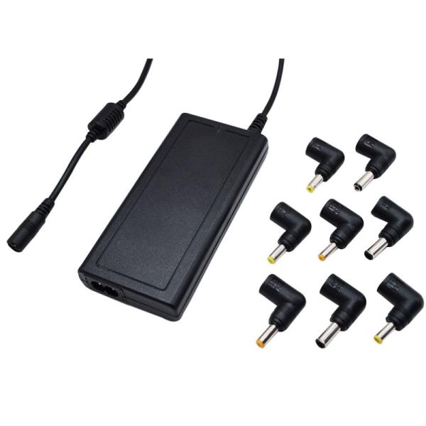 Cargador Universal para Laptop Nova Pa091edn002c con 12 Conectores Intercambiables 90W 50/60hz 1.8a Auto Sensing - Negro