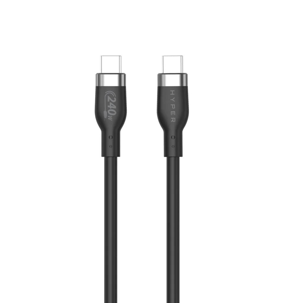 Targus cable USB-C 2.0 silicona 240W negro HJ4001BKGL Imagen principal del producto