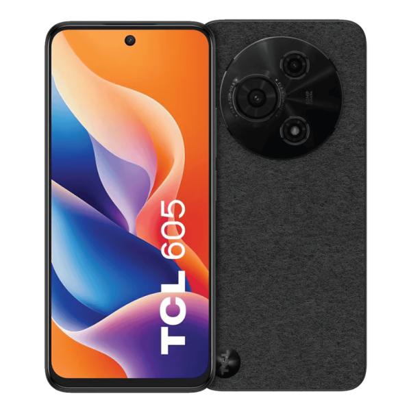 Celular Tcl 605 4+8+128gb Dual Sim TCL-T517J-2S-BK - Negro Imagen principal del producto