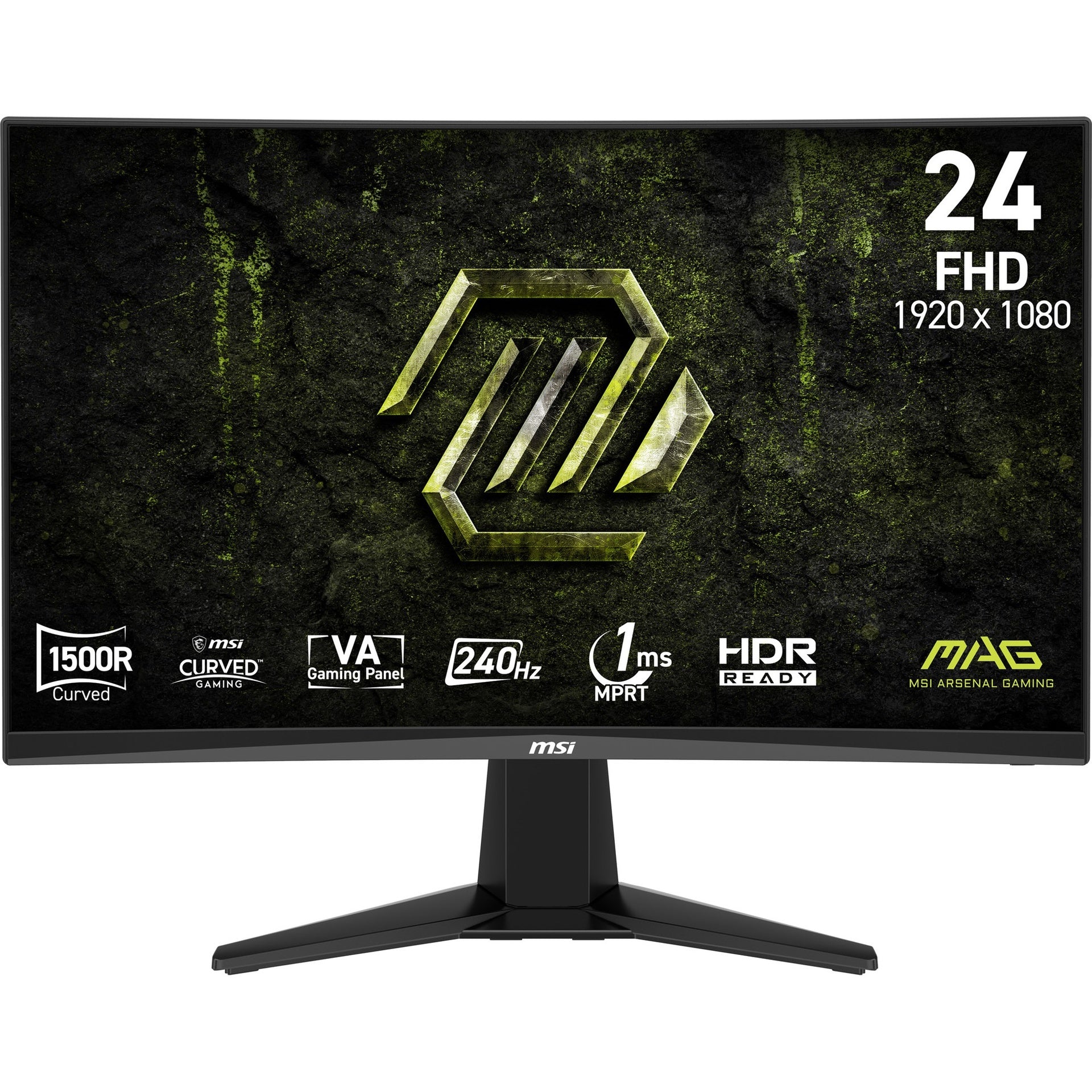 MSI monitor LCD LED 24 pulgadas curvo mag 245C X24