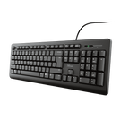 Trust Teclado Alambrico Primo USB Negro 23883