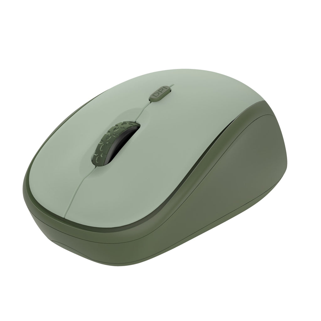 Trust Mouse Inalambrico Eco Color Verde- 24552