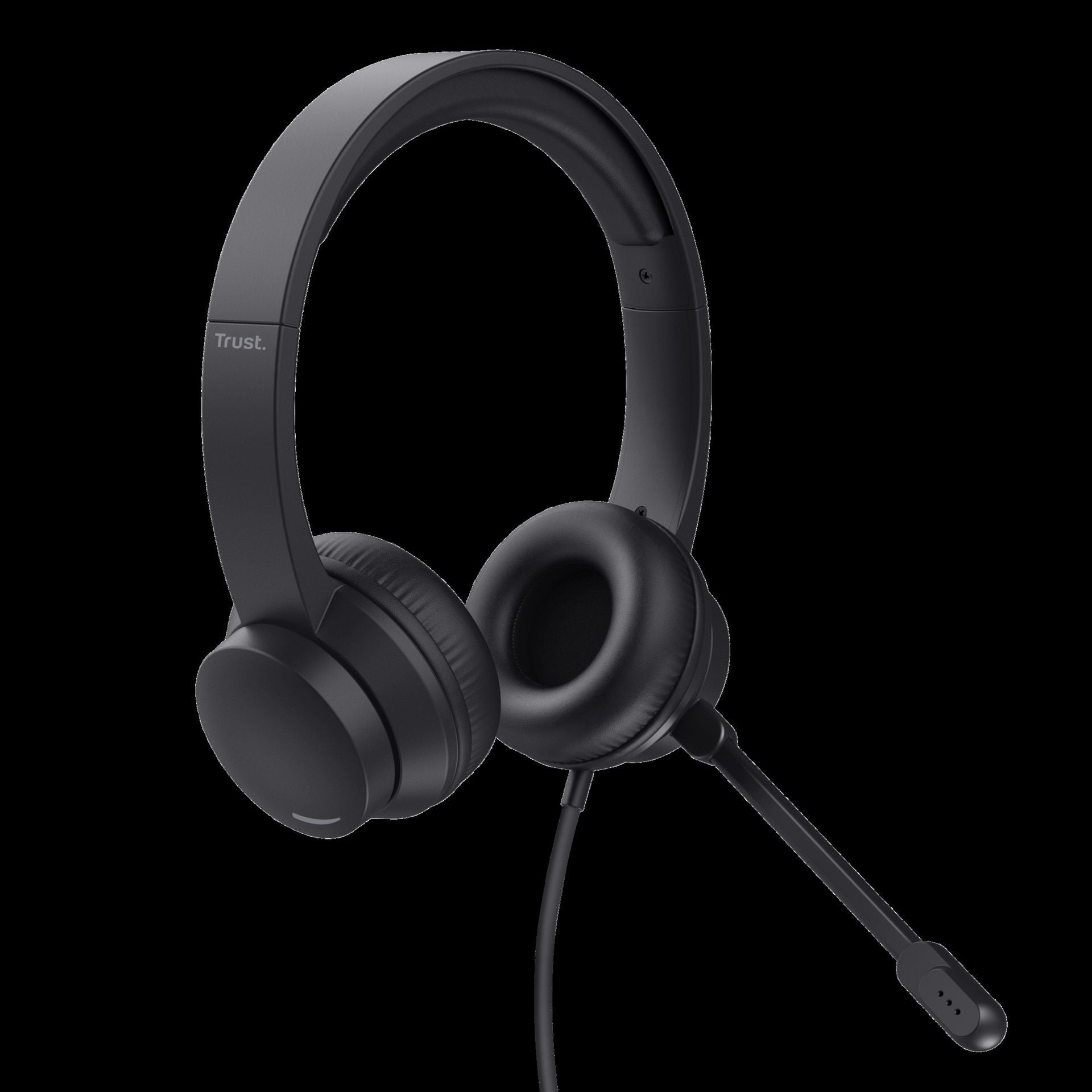 Trust headset supraaurales PC con diadema ajustable - 25087