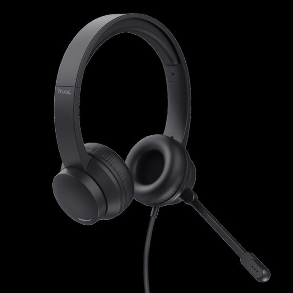 Trust headset supraaurales PC con diadema ajustable - 25087