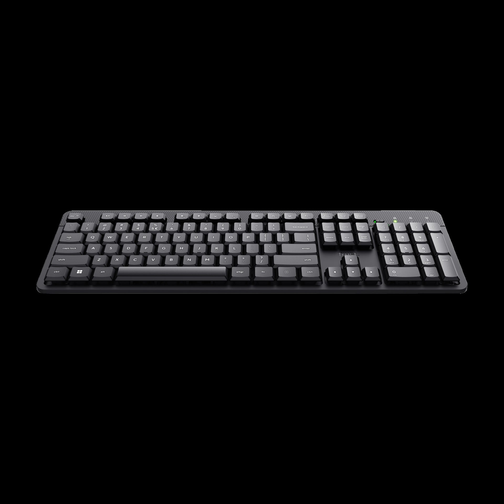 Trust Teclado Inalambrico en Español Fino y Silencioso - 25013