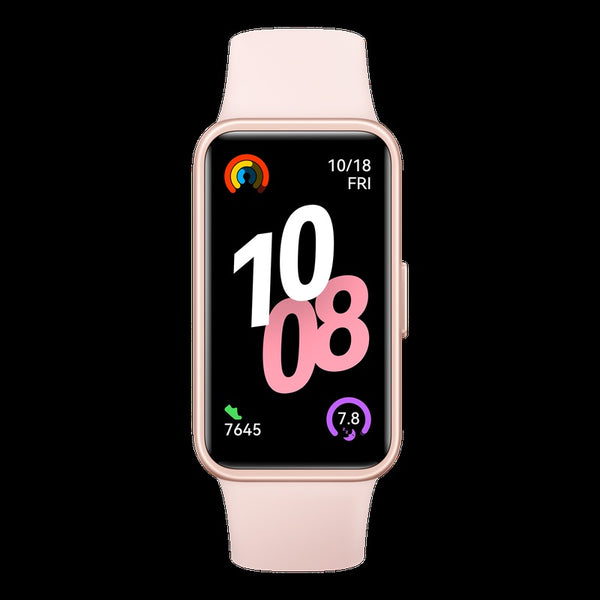 Huawei band 10 cuerpo plástico rosado 55020EEL