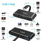 Cable Adaptador USB Tipo C a HDMI VGA Av OTN-9573S Onten