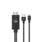Cable Adaptador Lighthing Micro B Tipo C a Hdtv ONT-7519 Onten