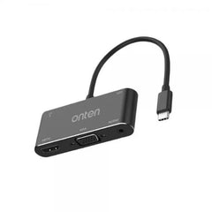CABLE  ADAPTADOR USB TIPO C A HDMI  VGA  AV OTN-9573S ONTEN