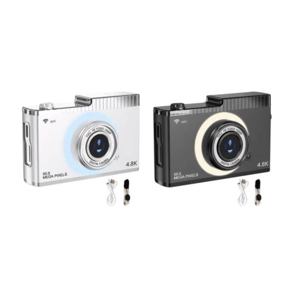 CAMARA DIGITAL   MODELO Y5/WIFI PLATEADO