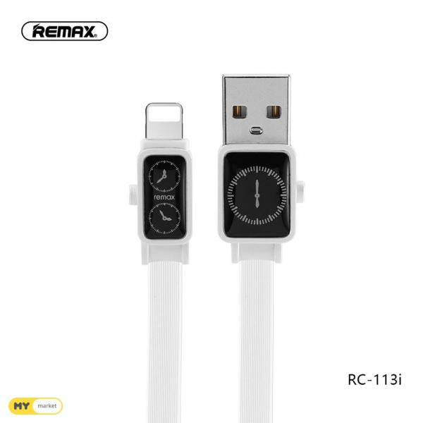 Cable USB Lightning RC-113I Watch Remax - Blanco