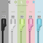 Cable USB Micro B RC-108M Camaroon Remax - Azul