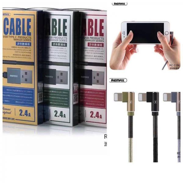 Cable USB Lightning RC-119I Ranger Remax - Tarnish