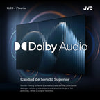 JVC televisor 50” Qled 2K Google TV  - LT-50KM4584