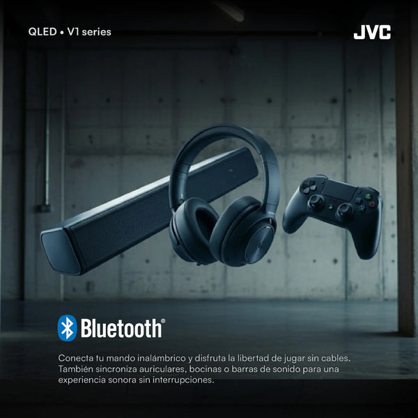 JVC televisor 50” Qled 2K Google TV  - LT-50KM4584